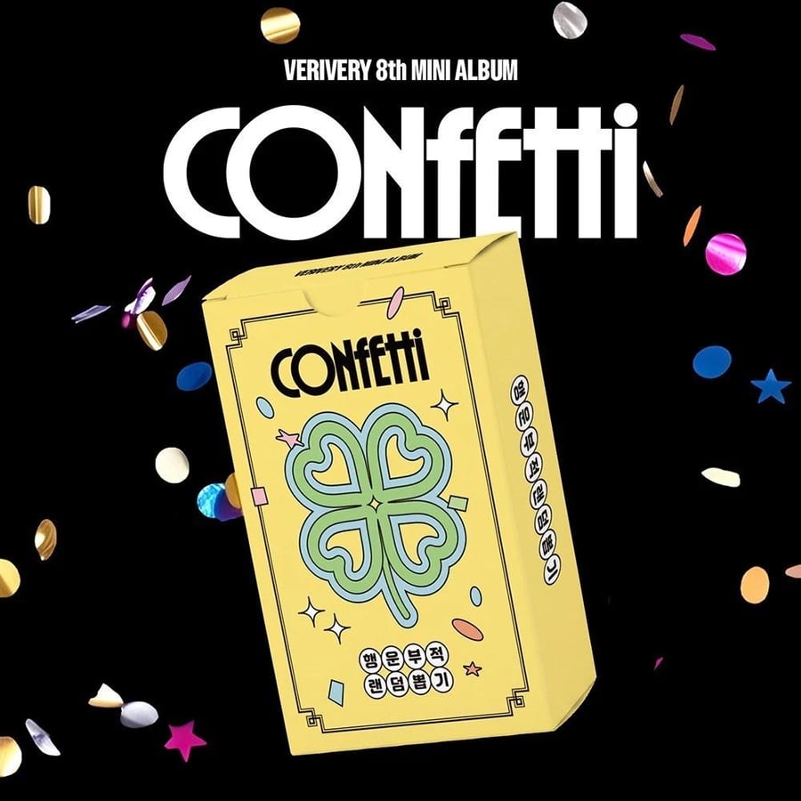 VERIVERY CONFETTI 8th Mini Album LUCKYCHARM Ver
