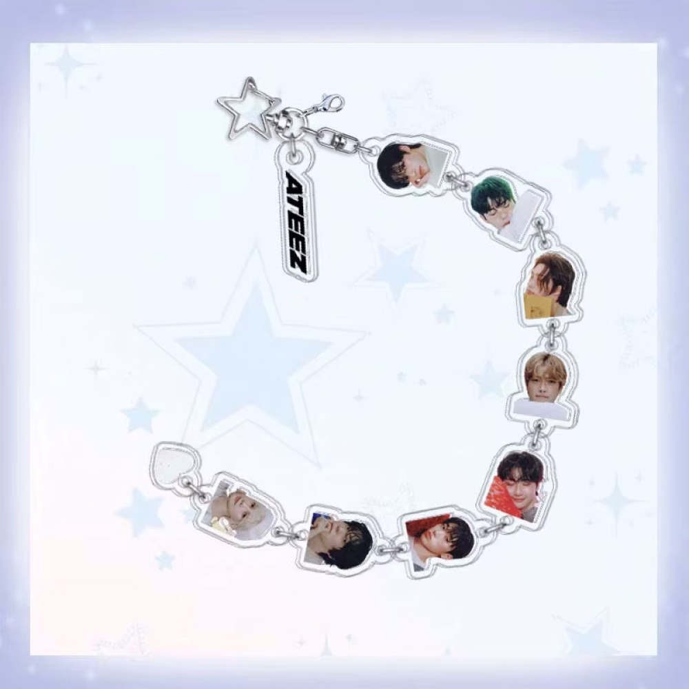 ميدالية اعضاء ايتيز ATEEZ KEYCHAIN