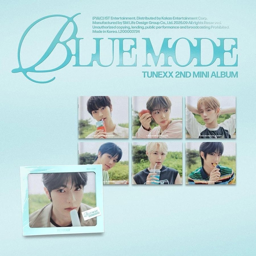 TUNEXX [BLUE MODE] 2nd Mini Album INDIVIDUAL MODE Ver