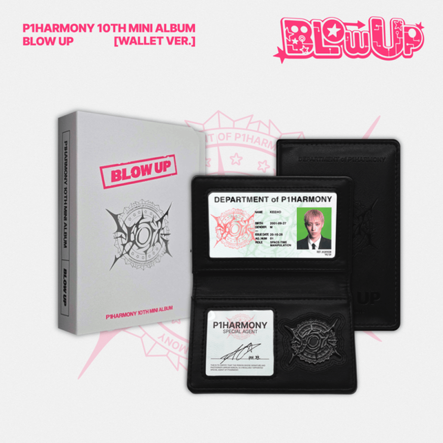 P1Harmony - 10th Mini Album [BLOW UP] (Compact Ver.) (Random Ver.)