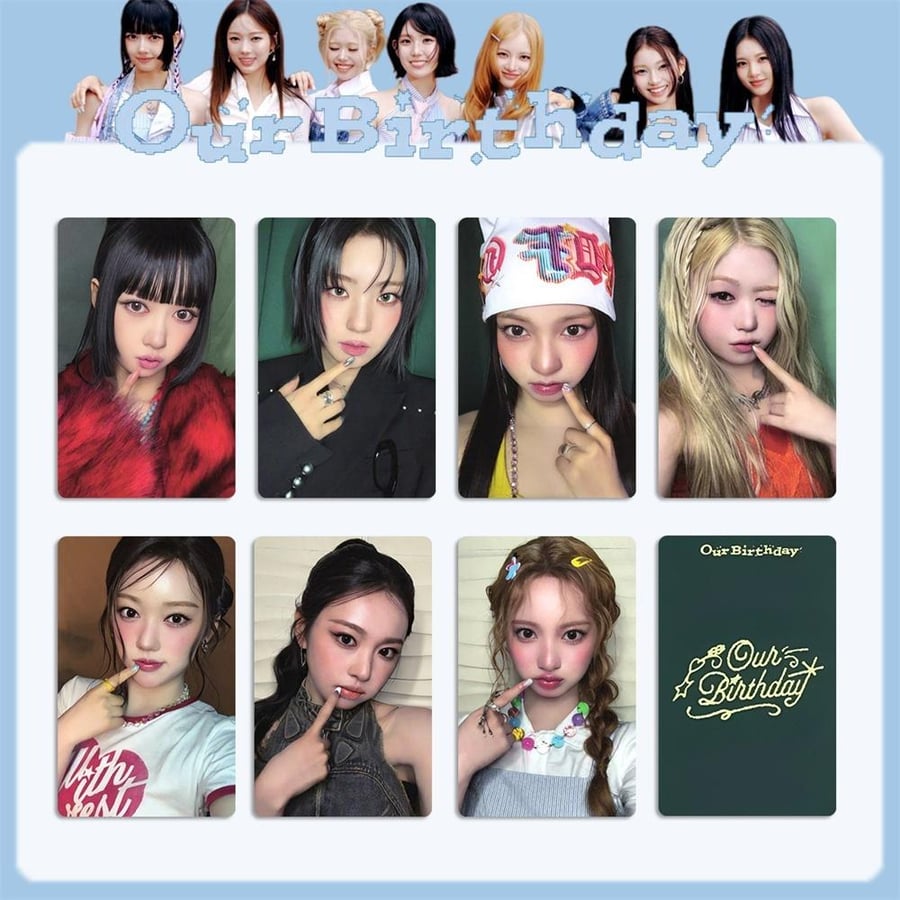 فوتوكاردز اور بيرثداي OURBIRTHDAY OFFICAL PHOTOCARDS
