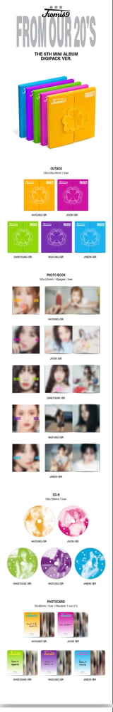 fromis_9 - [FROM OUR 20's] 6th Mini Album