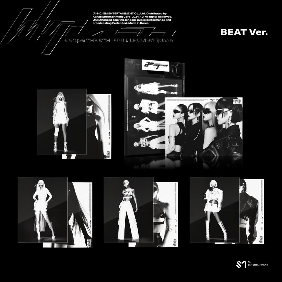 Aespa- 5th Mini Album [Whiplash] (BEAT Ver.) (random)