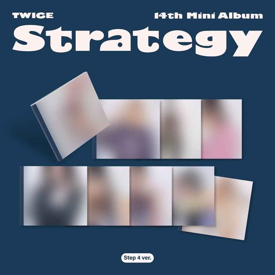 TWICE 14th Mini Album STRATEGY (Step 4 ver.)