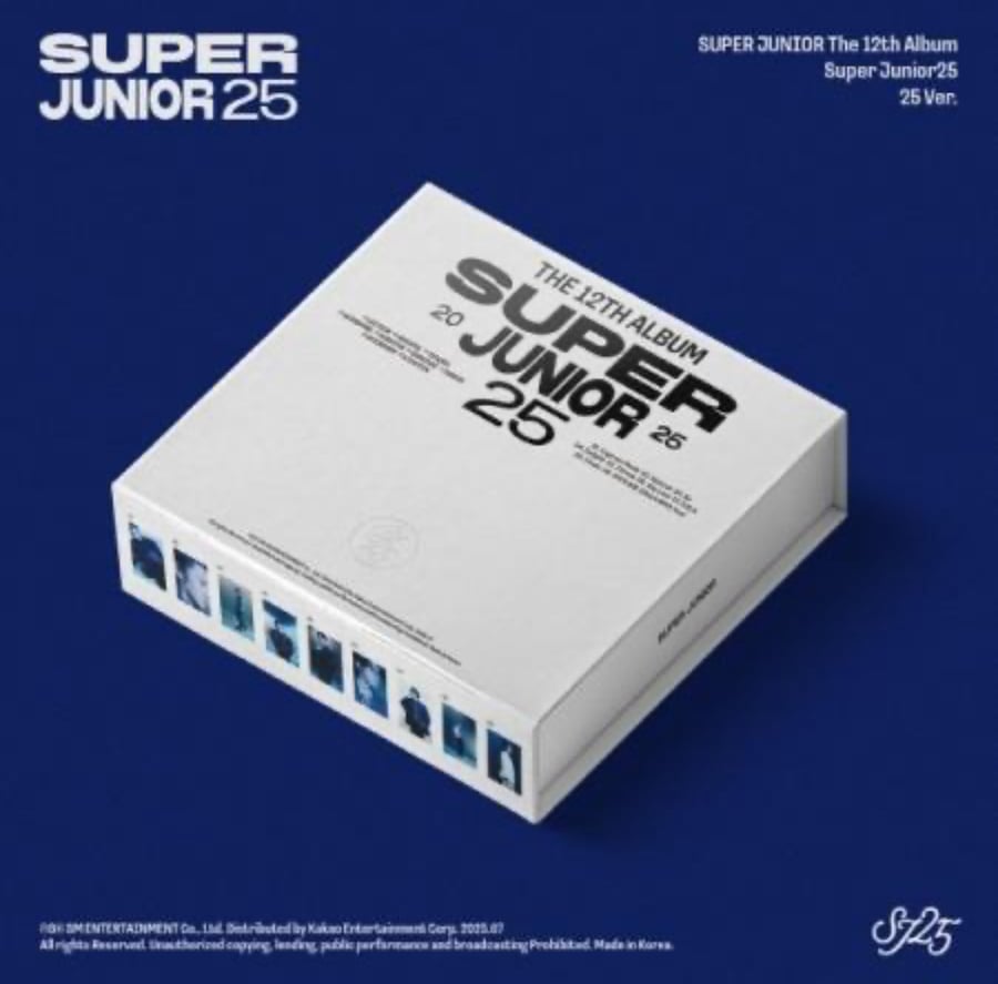 SUPER JUNIOR - [SUPER JUNIOR25] 12th Album 25 Version