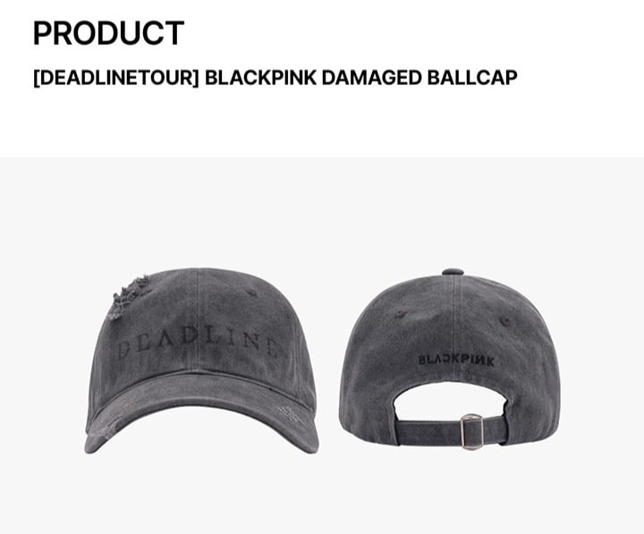 BLACKPINK's WORLD TOUR [DEADLINE] IN GOYANG official merch