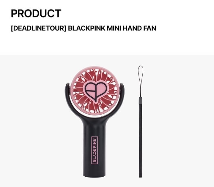 BLACKPINK's WORLD TOUR [DEADLINE] IN GOYANG official merch