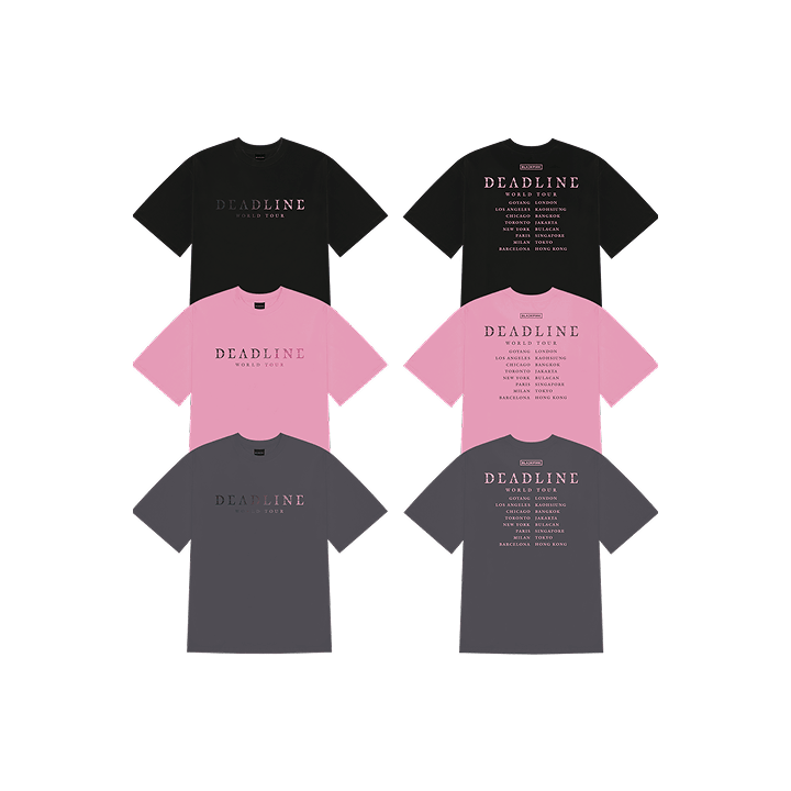 BLACKPINK's WORLD TOUR [DEADLINE] IN GOYANG official merch