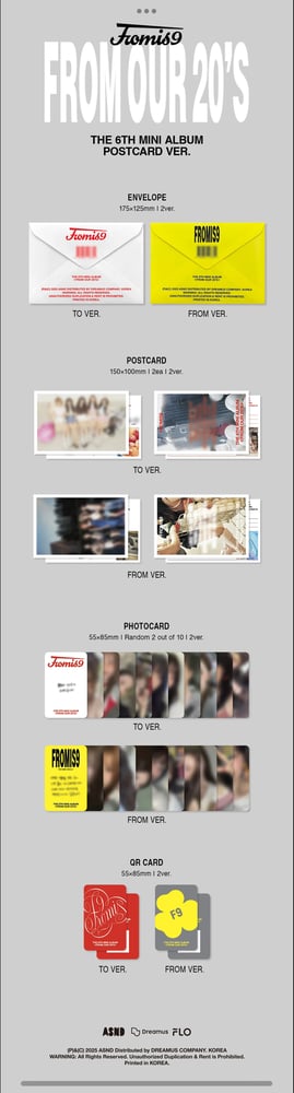 fromis_9 - [FROM OUR 20's] 6th Mini Album