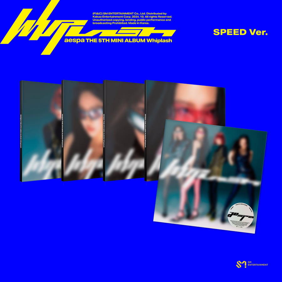 Aespa-  5th Mini Album [Whiplash] (SPEED Ver.) (set)