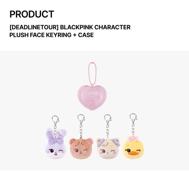 BLACKPINK's WORLD TOUR [DEADLINE] IN GOYANG official merch
