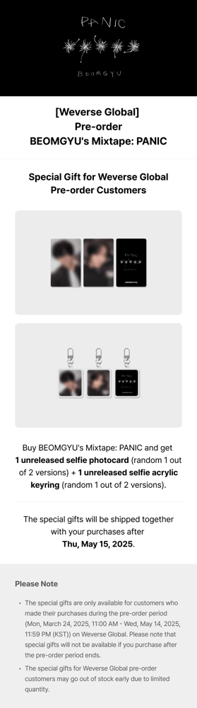 BEOMGYU’s Mixtape: Panic