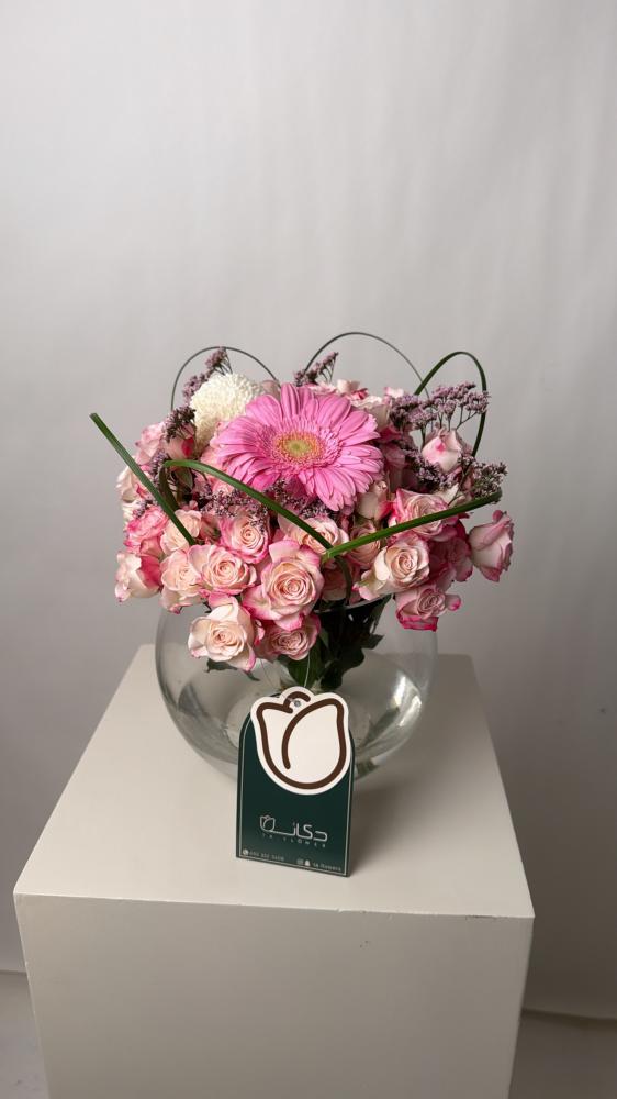 Natural rose vase