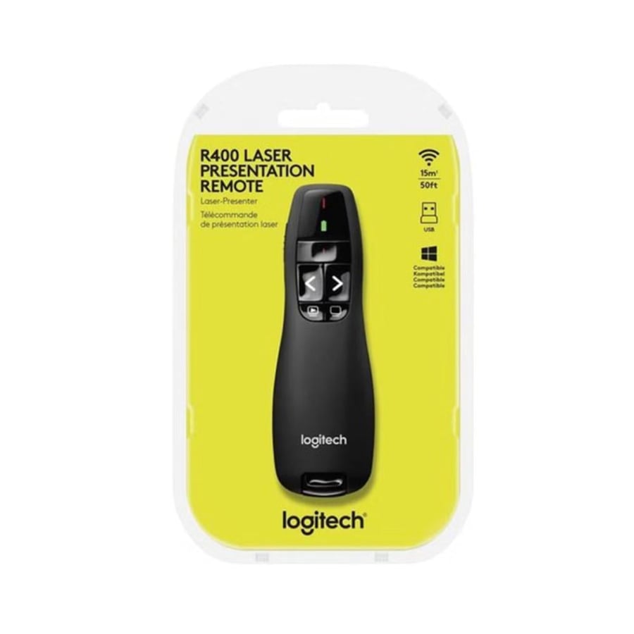 Wireless R400 remote control from Logitech