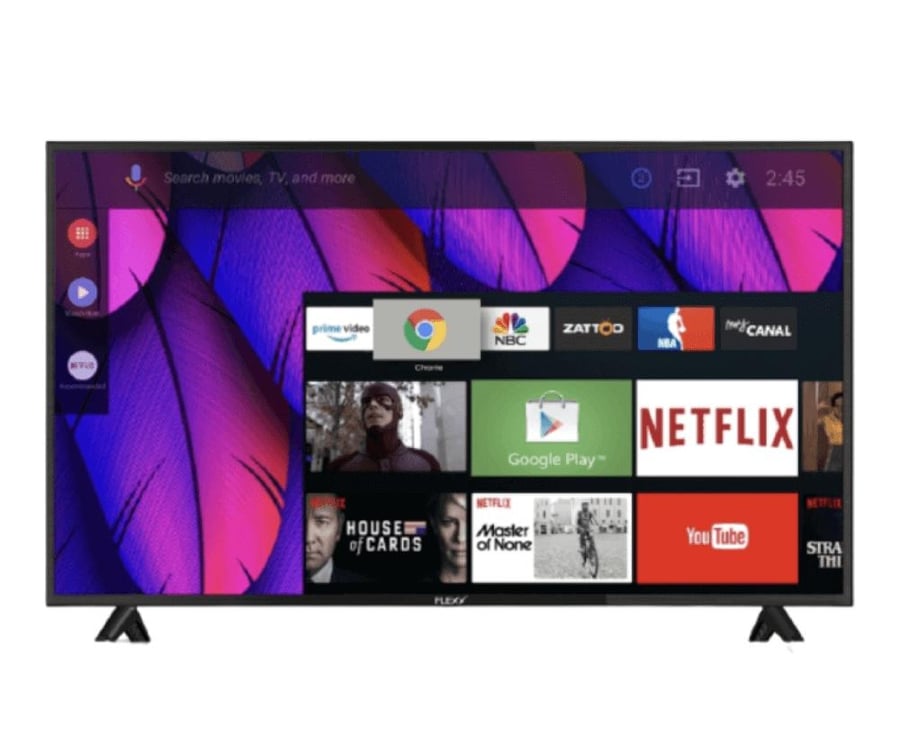 شاشة فلكسي 85بوصة 4Kبدون اطار نظام التشغيل WebOS Hub