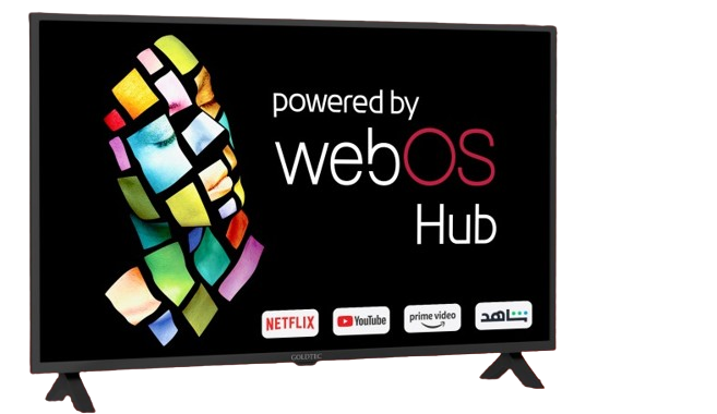 شاشة جولدتك 60 بوصة-Smart Web OS TV
