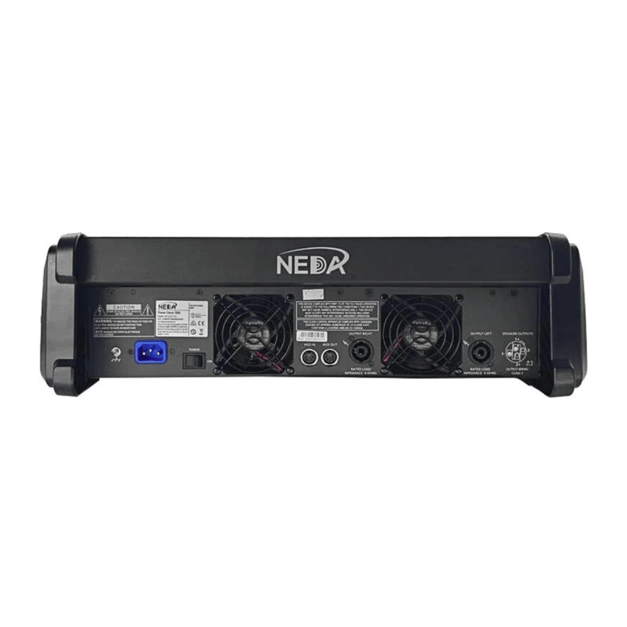 The latest 2000W 10-input mixer from Nidaa - the perfect choice for a professional sound experience
