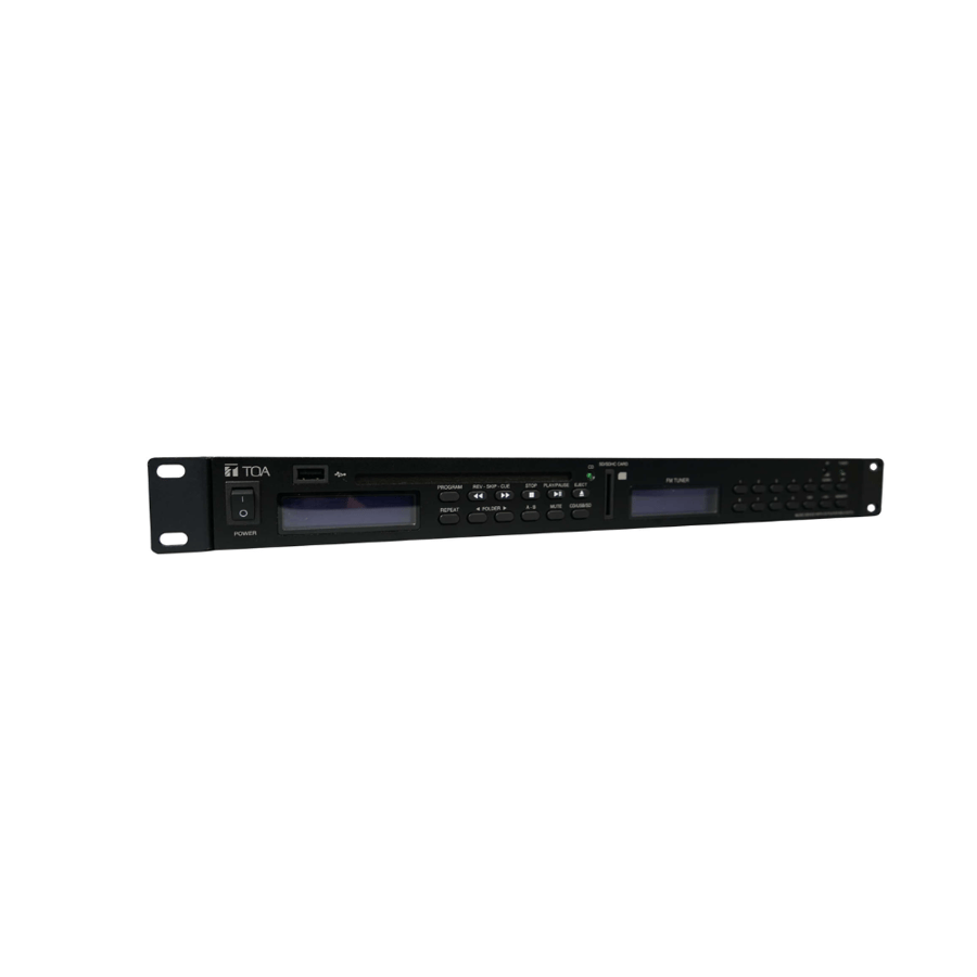 مشغّل صوت شامل بواجهة CD/USB/SD/FM-TOA MD-210CTU-EB