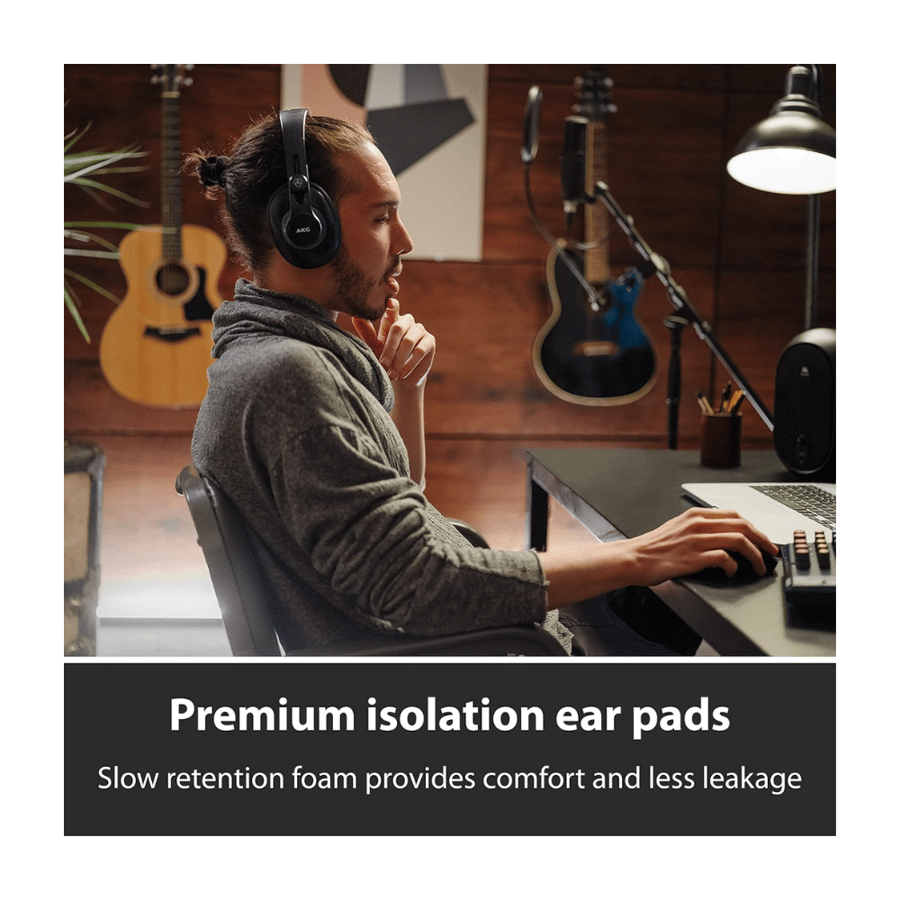 سماعة الرأس AKG K371 – استديو احترافي بجودة عالية