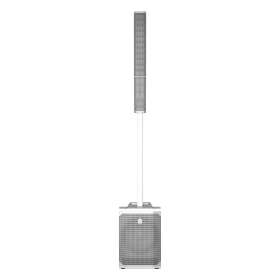 Electro-Voice EVOLVE 50 1000W 12" Column Speaker with Subwoofer and Built-in Portable Speakers, White