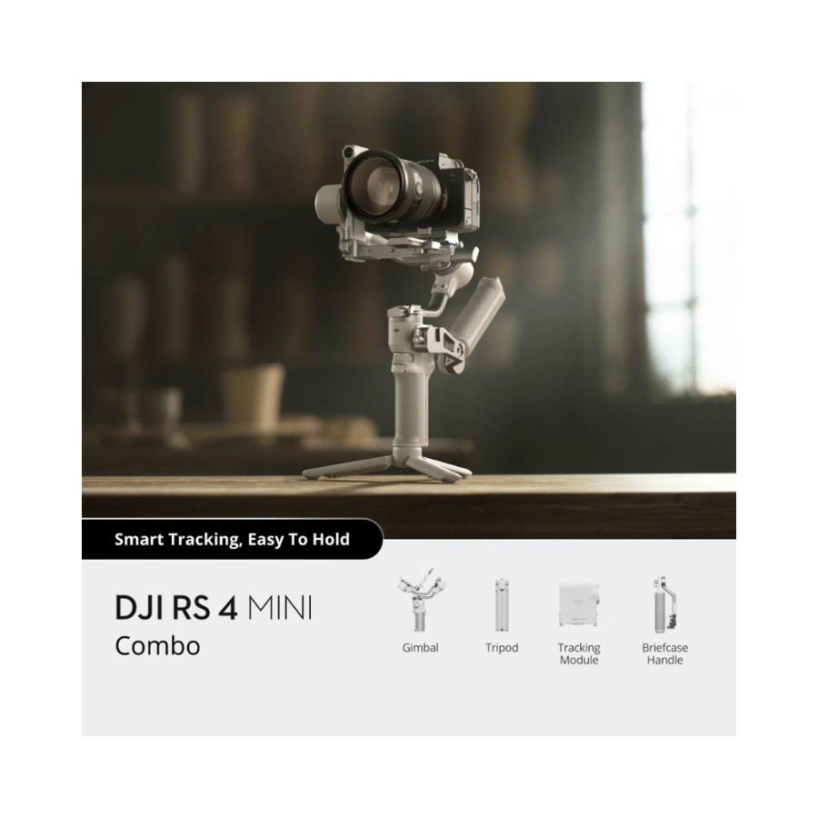 مجموعة حامل كاميرا ميني DJI RS 4 (DJIRS4MINICOMBO)