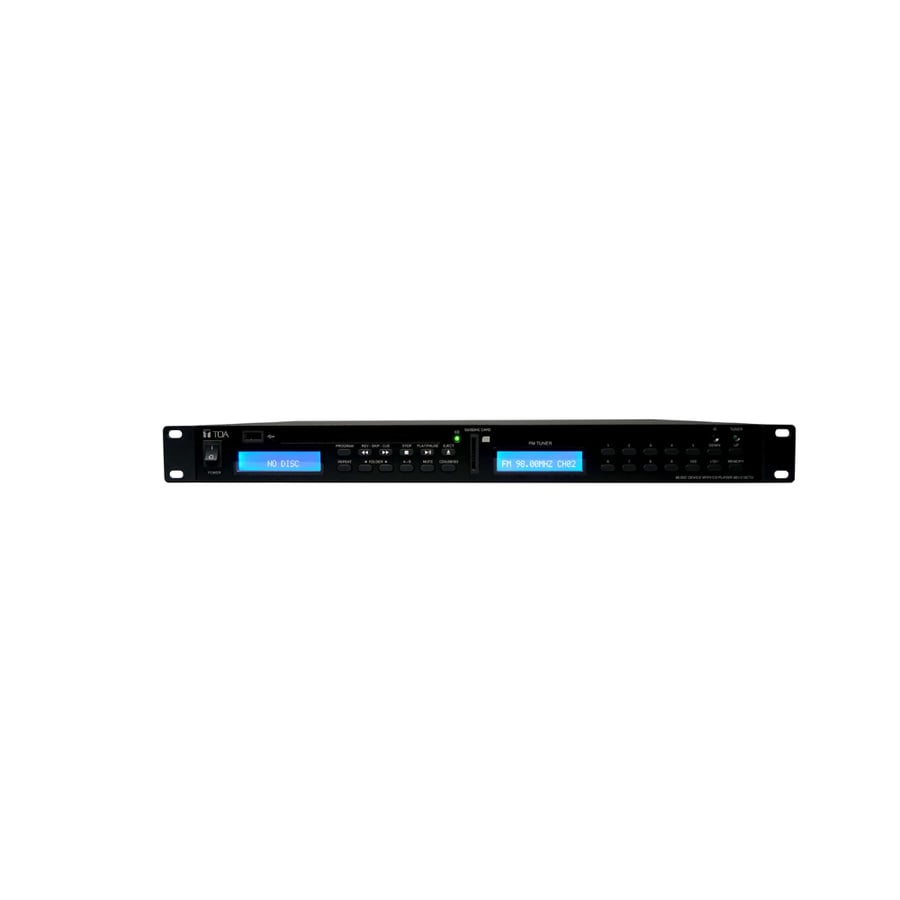 مشغّل صوت شامل بواجهة CD/USB/SD/FM-TOA MD-210CTU-EB