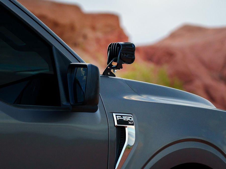 قواعد كشافات كبوت ليزر فورد F150 و رابتر 2021- 2024