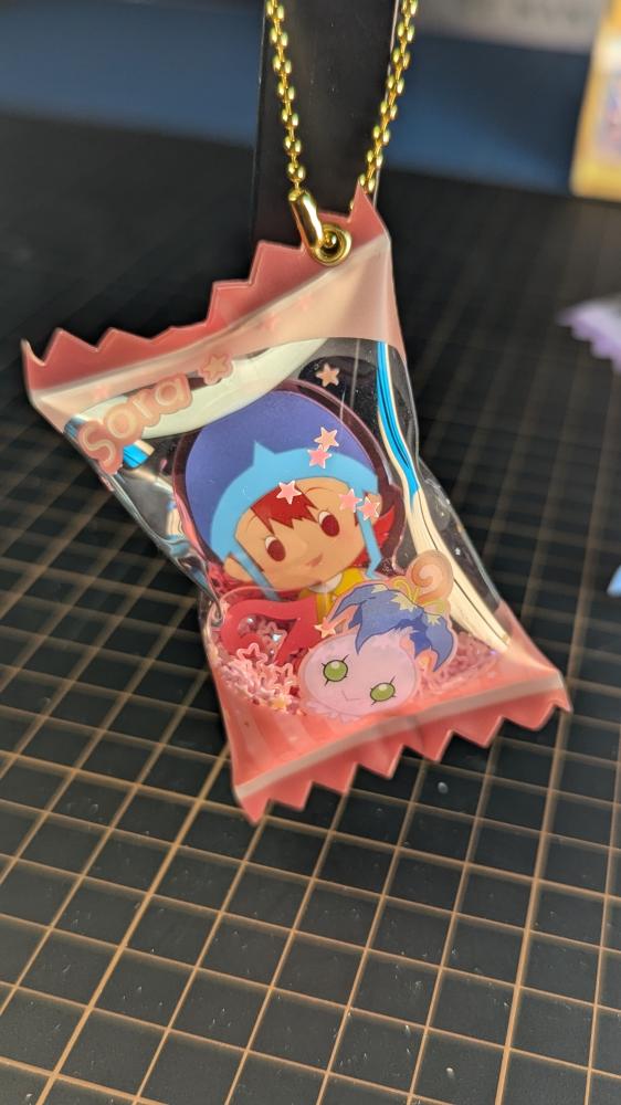 A nice medal for the character Sumer Sora from Digimon heroes.