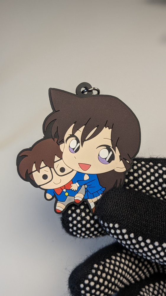 Ran and Conan high-quality medal.