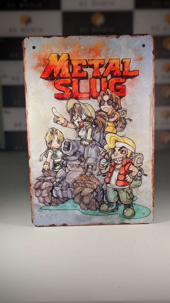 بوستر من ميتل سلاق ستيل ، 20*30 cm