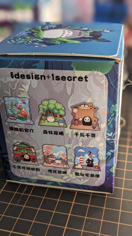 Acrylic cake from Studio Ghibli movies.