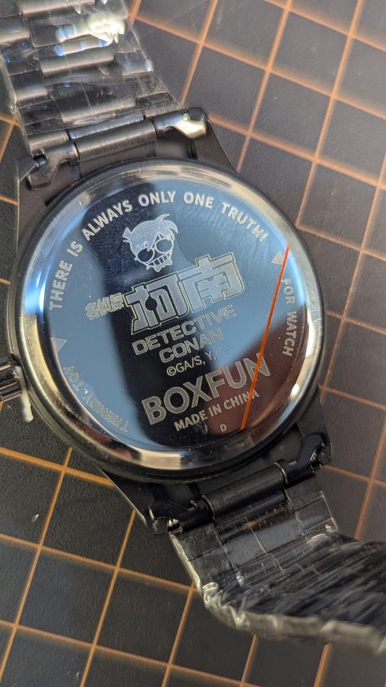 The criminal's personal watch from Detective Conan.