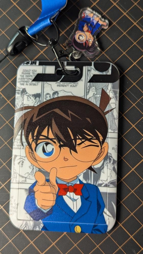 High-quality Detective Conan cardholder.