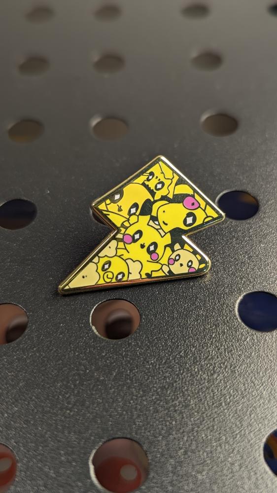 Pokemon badge.