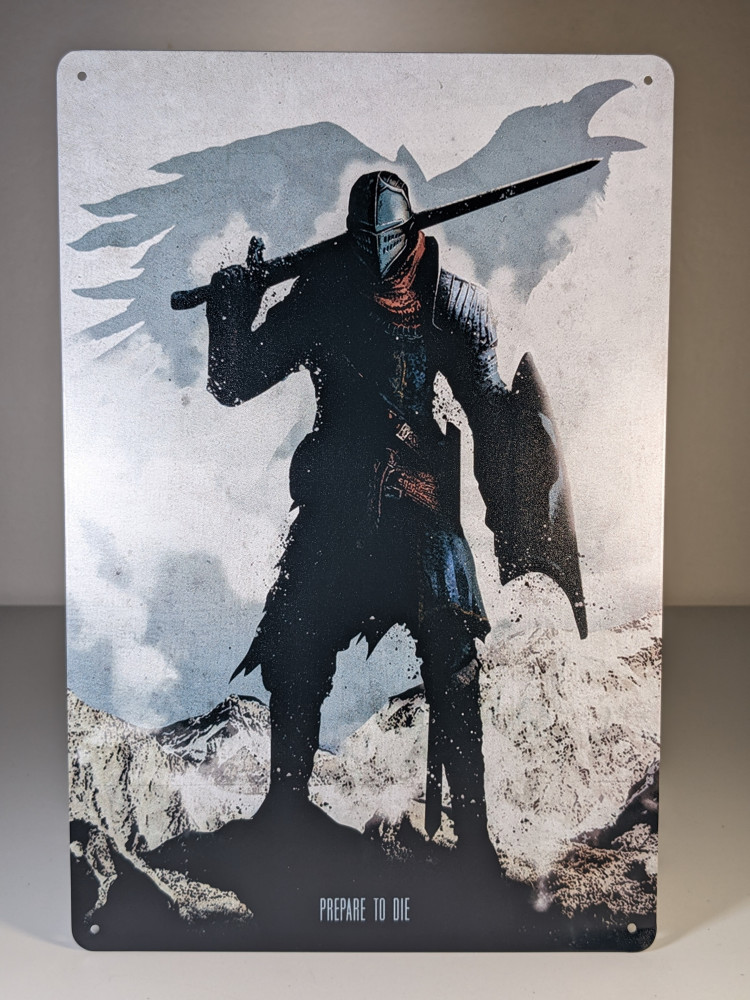 بوستر من ستيل ، دارك سولز،20*30 cm