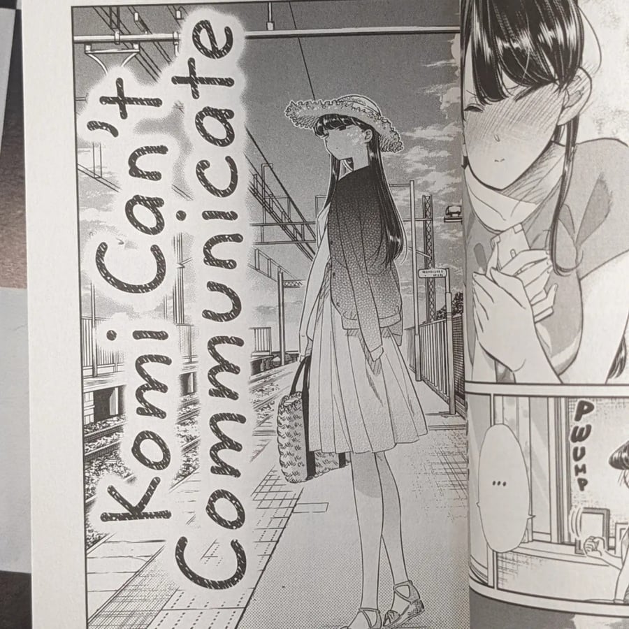 مانجا كومي لا تستطيع التواصل المجلد 3.