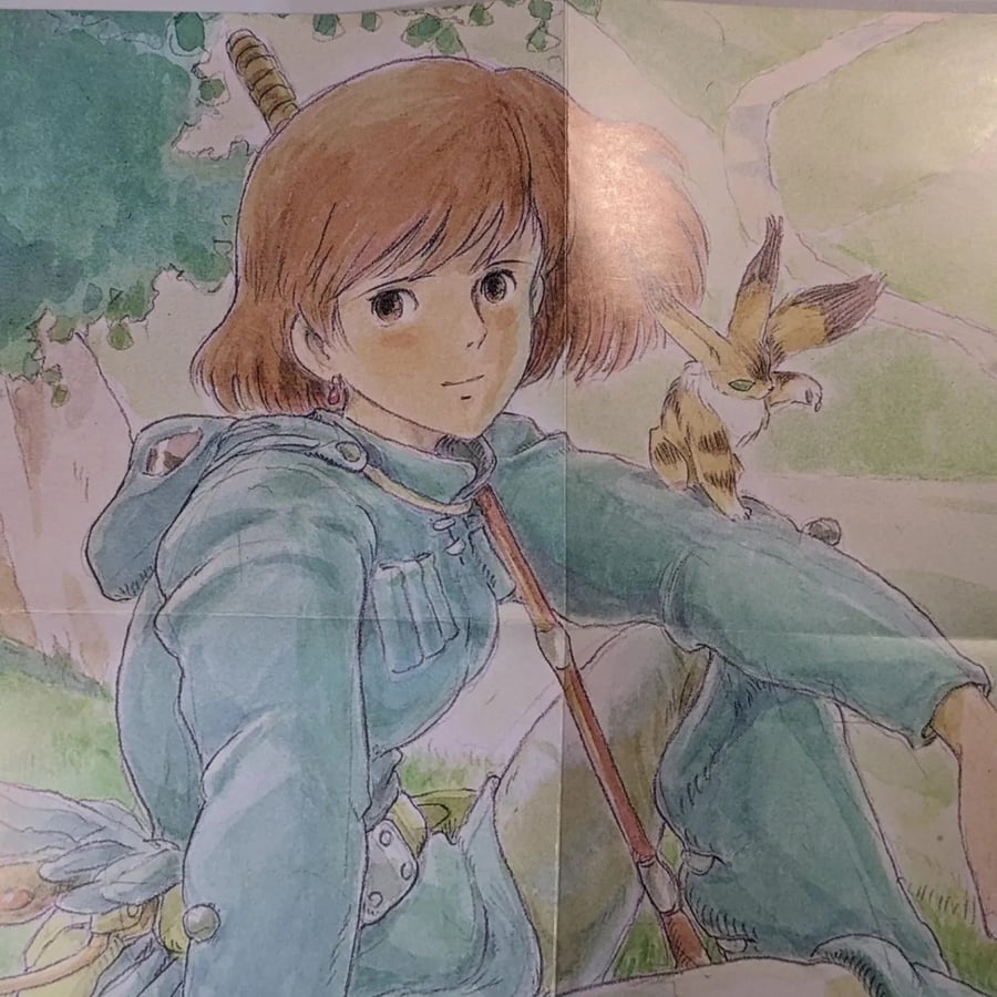 مانجا ناوسيكا أميرة وادي الرياح ، غلاف ثقيل.