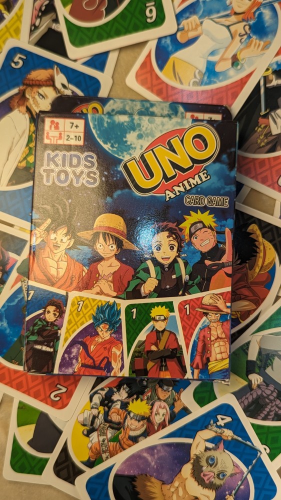 ورق لعب اونو UNO شونين جنب.