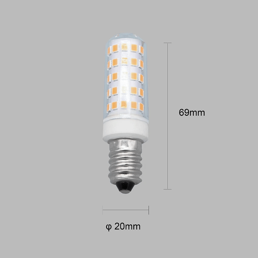 Yellow lighting color bulb 5 watt E14