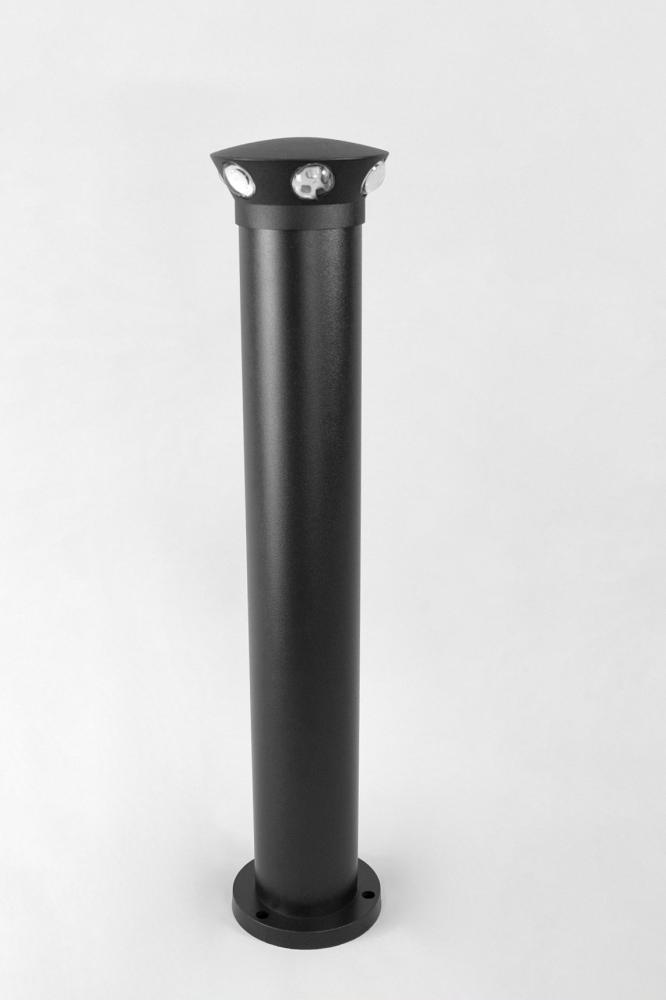 Garden lighting, 60cm pole, rose, 6 lenses, 6W, yellow lighting, 3000K