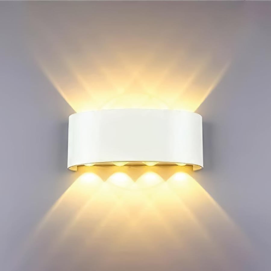 Exterior wall lighting decorative lighting yellow 3000K