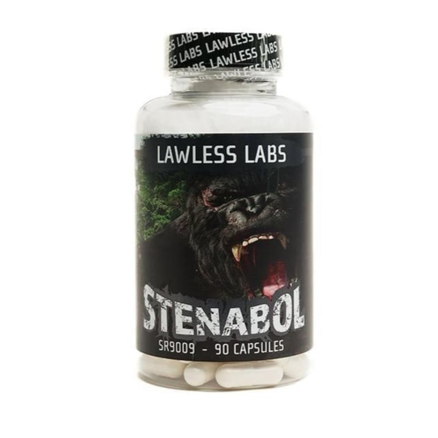 لوليس لابس ستينابول SR9009 للأبحاث المخبرية - Lawless Labs Stenabol SR9009 90 Caps