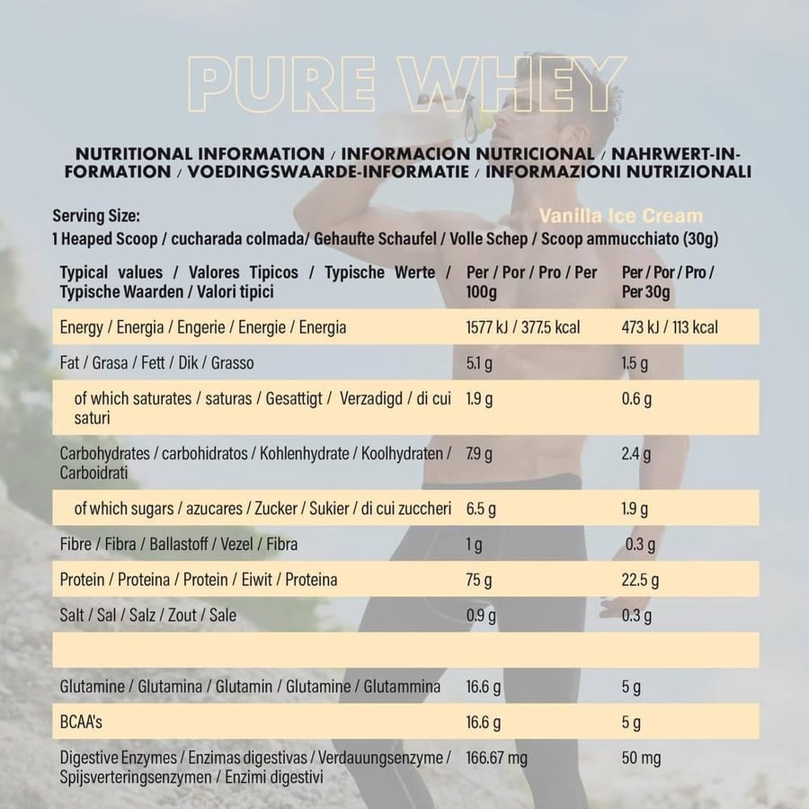 إن إكس تي نيوتريشن بيور واي ديلوكس بروتين بناء العضلات - NXT Nutrition Pure Whey Deluxe 2.1kg