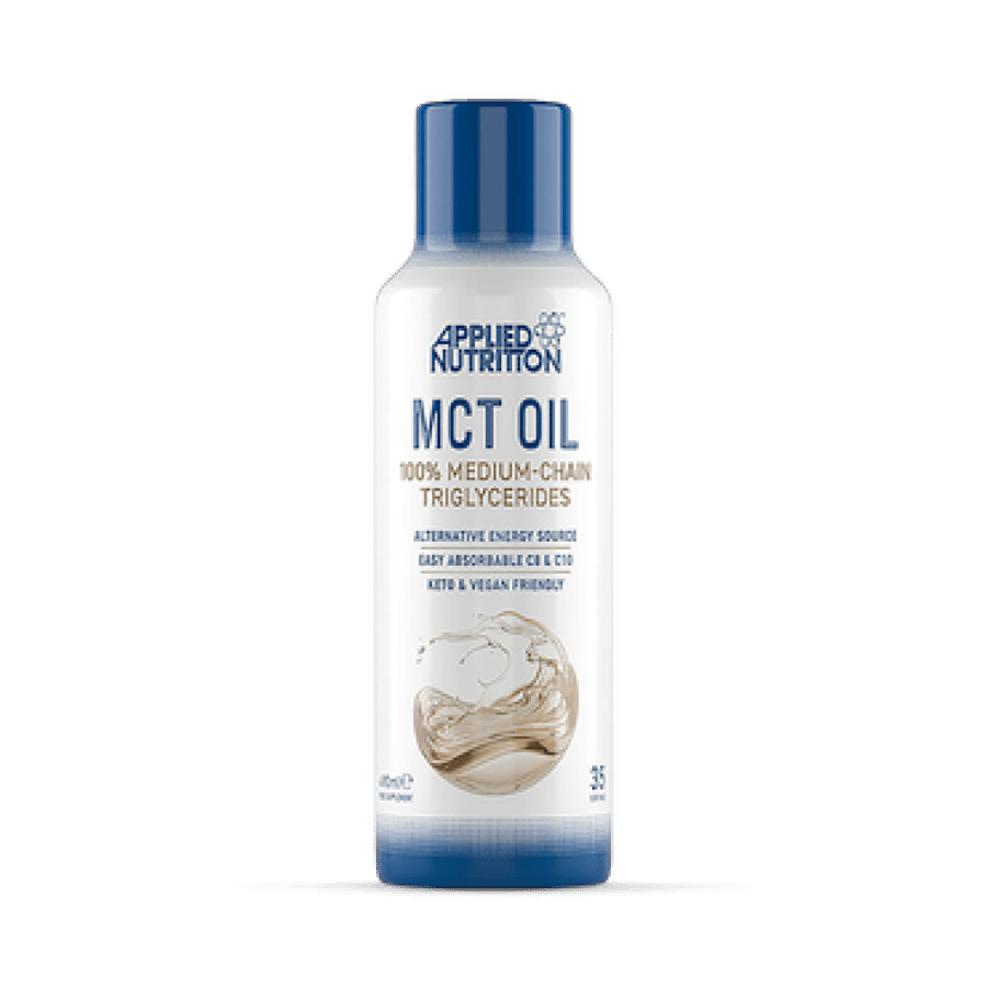 زيت ام سي تي ابلايد نيوترشن طاقة الكيتو من جوز الهند Applied Nutrition MCT Oil - 490 مل