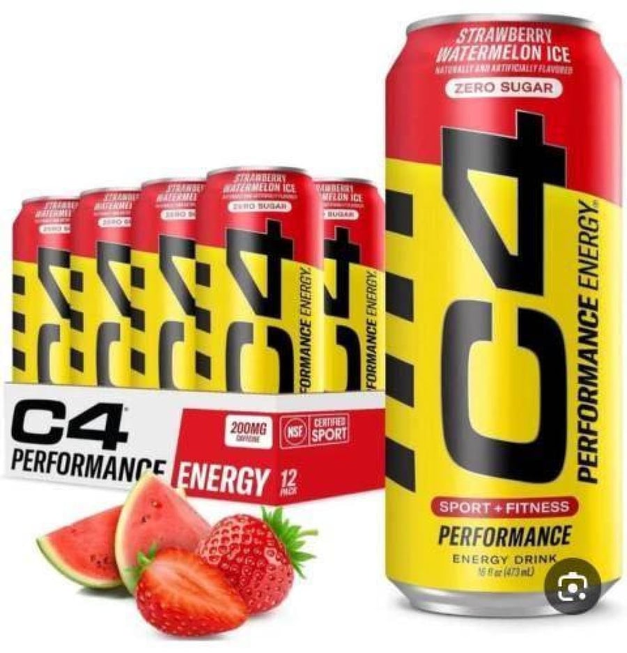 سيلوكور سي 4 مشروب طاقة وأداء رياضي غازي - Cellucor C4 Performance Energy 473ml