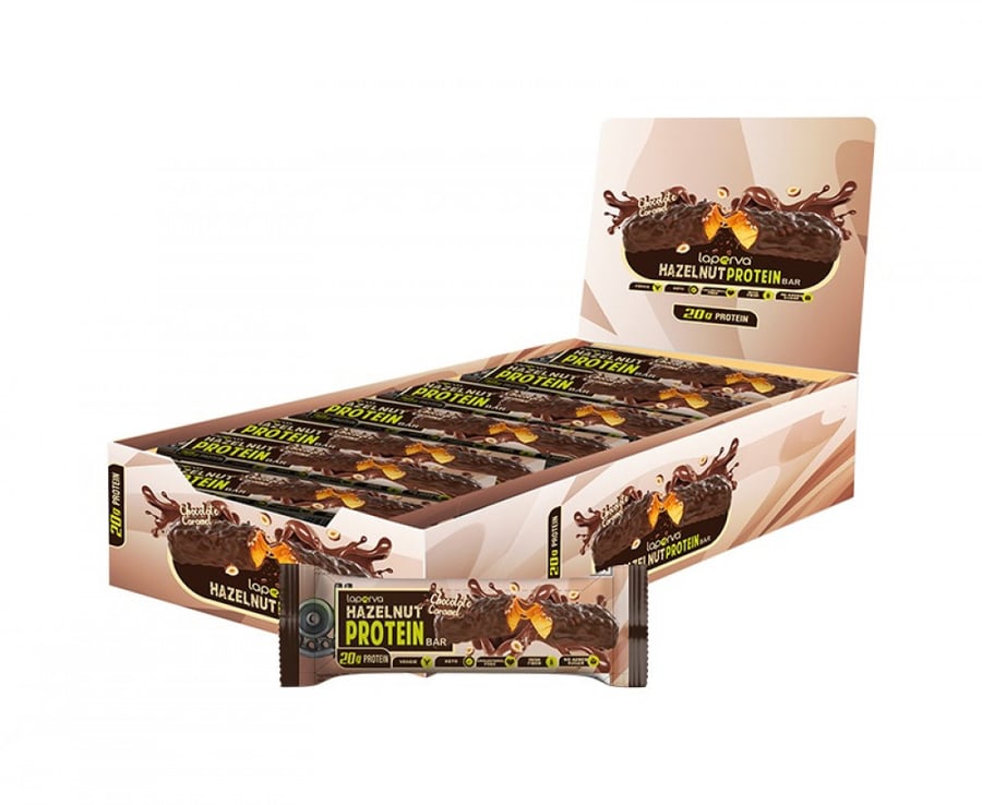 لابروا بروتين بار وسناك صحي منوع بدون سكر - Laperva Protein Bar & Snack