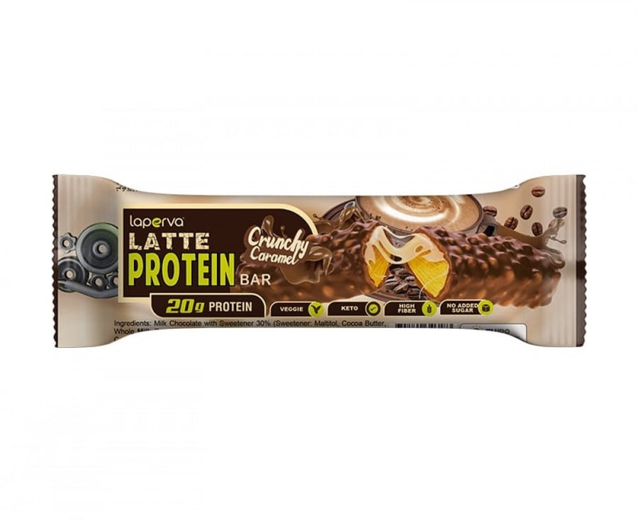لابروا بروتين بار وسناك صحي منوع بدون سكر - Laperva Protein Bar & Snack