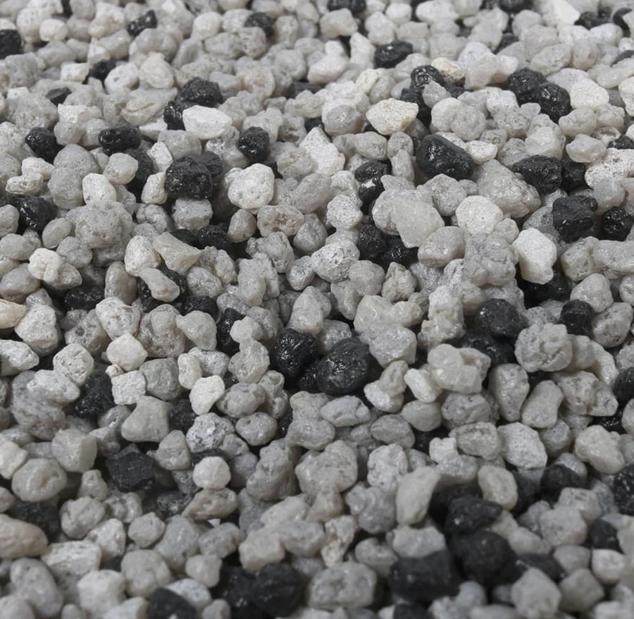 اكو ديل حجر أحواض سمك مشكل رمادي 10كيلو Aquarium color gravel mix grey