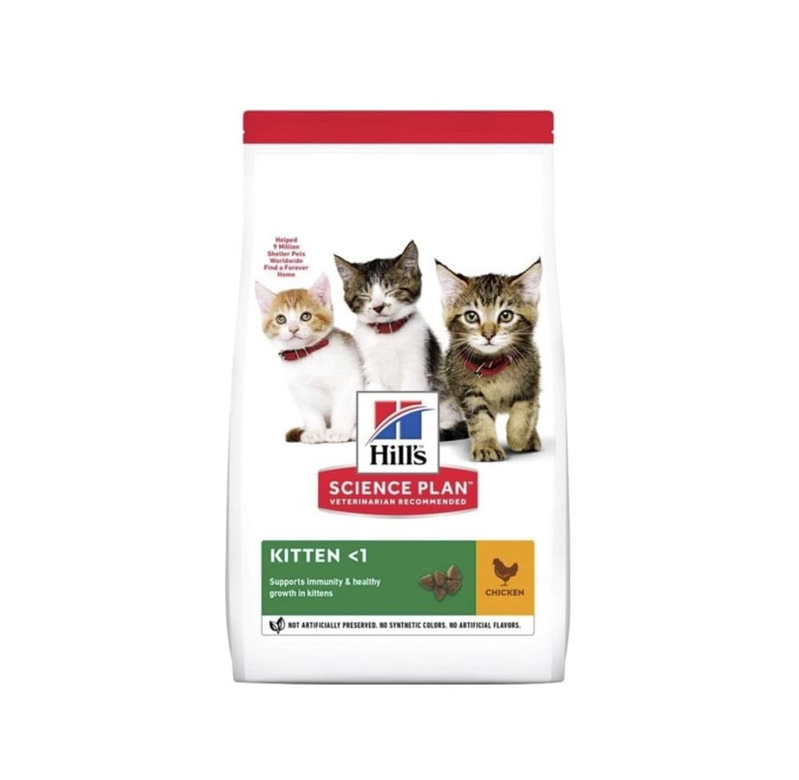 هيلز طعام قطط كيتن دجاج 1.5 كيلو Hills SD Fel Healthy development Kitten Chicken