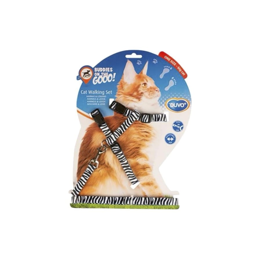 دوفو حزام المشي للقطط الكبيرة Big Cat Walking Set Zoo